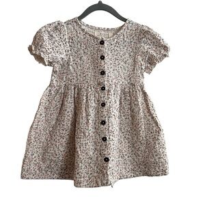 Kendi muslin floral dress